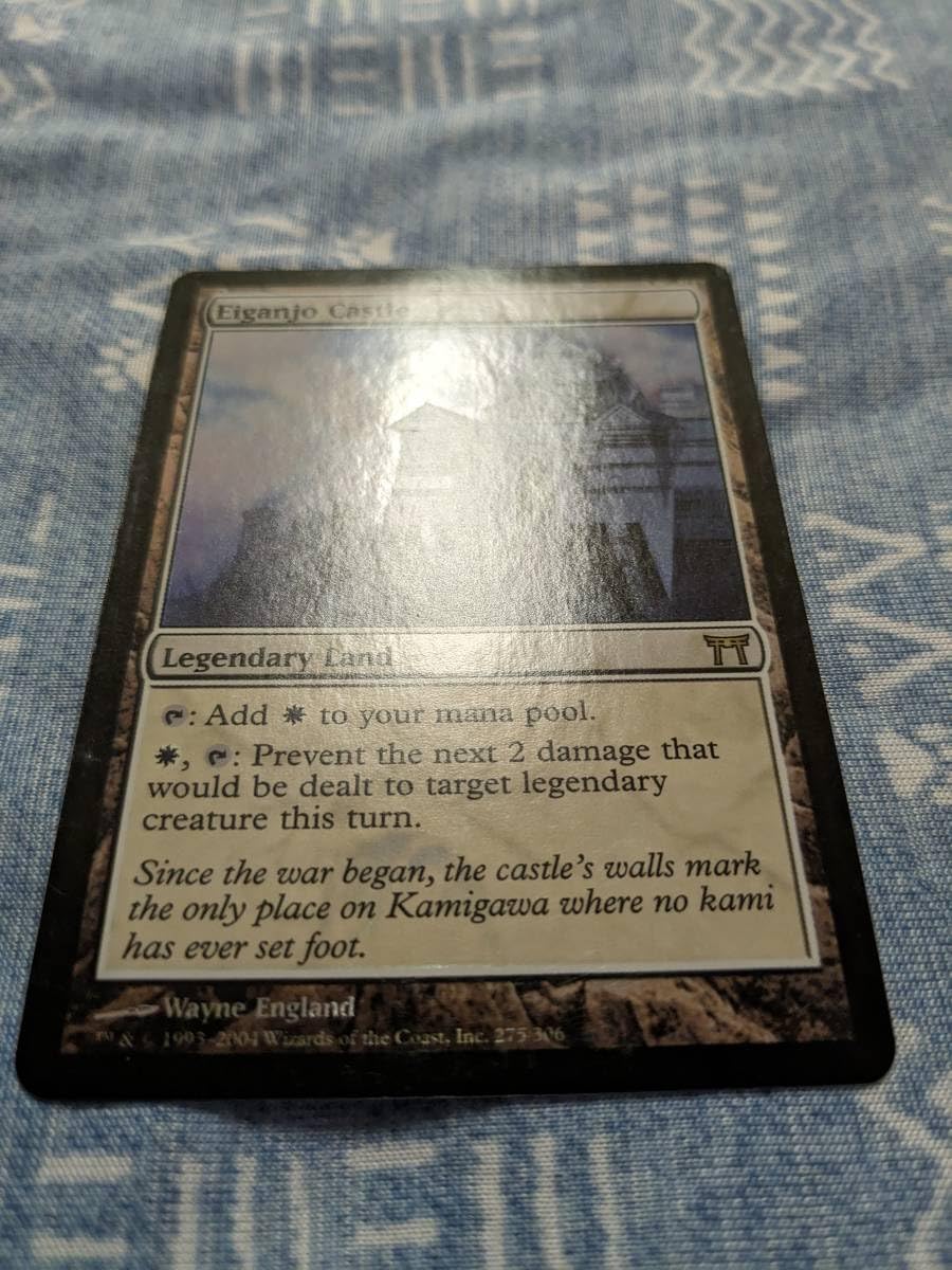 Amazon.co.jp: MTG Foil 英 永岩城 Eiganjo Castle [CHK] : おもちゃ